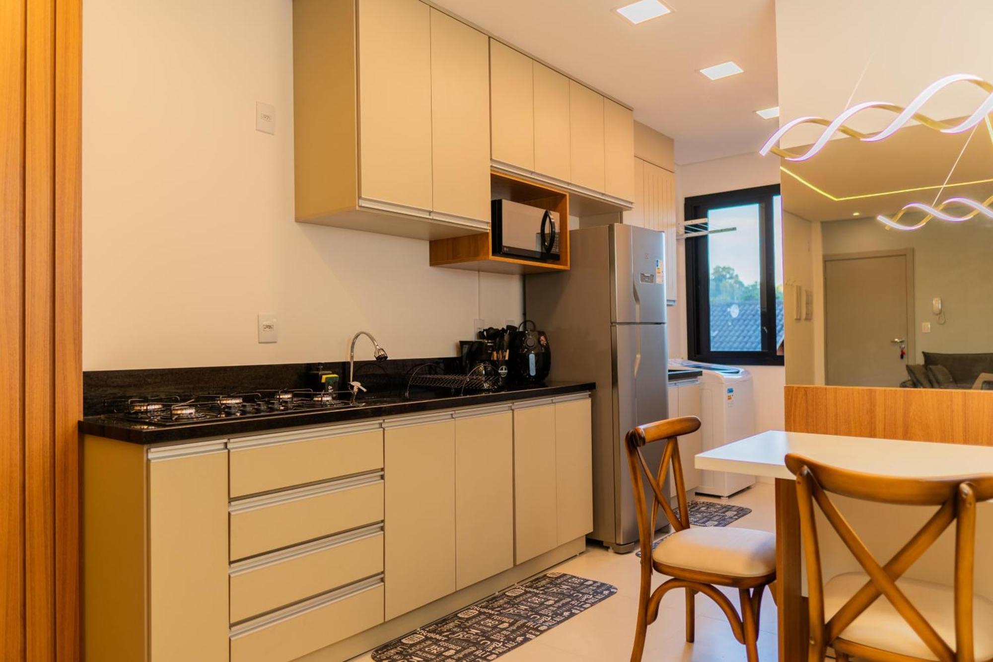 Apartamento Em Gramado Bagian luar foto